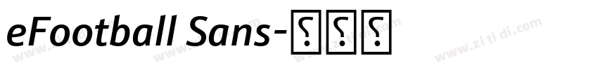 eFootball Sans字体转换 eFootball Sans字体转换